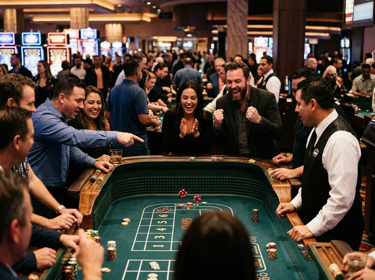 Craps Dice at Spinch online casino table games